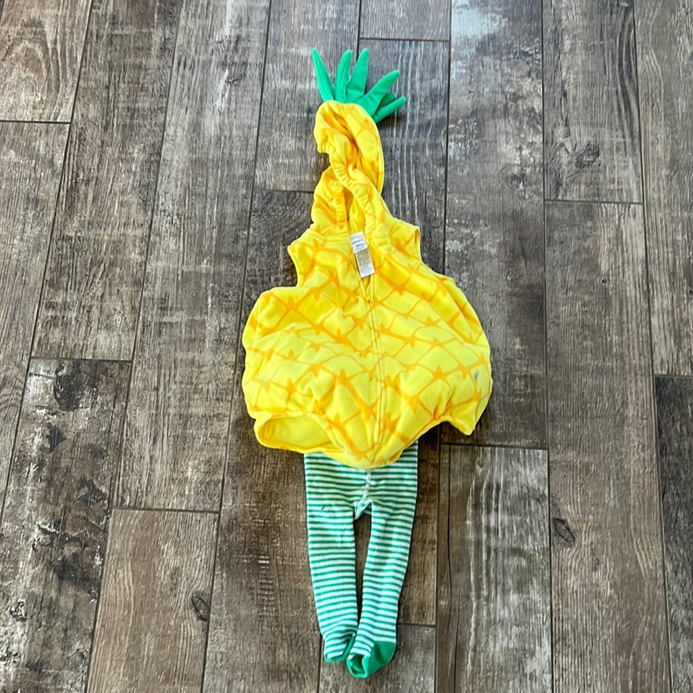 Pineapple costume 18m